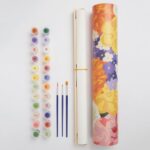 Kit de Pintura por Números West Design RHS Tubo - Floral - Image 4