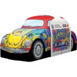 Puzzle Eurographics: Volkswagen Beetle Splash Buggy - 550 Peças | Inclui Póster