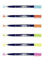Conjunto Fudenosuke Neon de 6 peças Tombow - Image 2