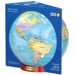 EUROGRAPHICS PUZZLE - Puzzle em Lata Map of the World 550 peças