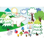 Art To Go Gel-Painting Art Animals HAKU YOKA - Image 5