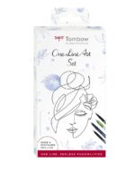Conjunto de desenhos Tombow One Line