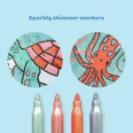 Shimmer Colouring Set - Sea LifeTIGER TRIBE - Image 3