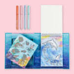 Shimmer Colouring Set - Sea LifeTIGER TRIBE - Image 4
