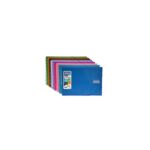 Portefólio Escolar Horizontal em Espiral A3+ com 20 Bolsas - Sortido colorline