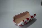 Caixa para oculos branca/ vermelha com corações - Image 3