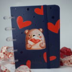 Caderno argolas A6, 100 folhas lovely story