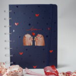 Caderno argolas A5, 100 folhas lovely story