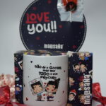 Caneca de cerâmica 330 ml love you