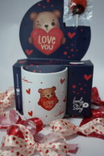 Caneca de cerâmica 330 ml Amor Abraço - Image 2