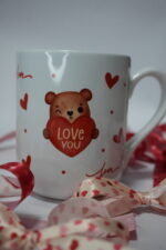 Caneca de cerâmica 330 ml Amor Abraço - Image 3
