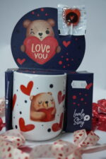 Caneca de cerâmica 330 ml Amor Abraço - Image 2