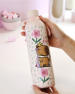 Garrafa térmica rosa Princes Capybara 750 ml - Image 2