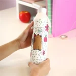 Garrafa térmica Animal Capivara 750ml branca - Image 2