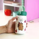 Garrafa térmica de aço inoxidável com capivara 330ml - Image 2