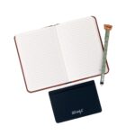 Conjunto Caderno A6 + Porta-cartões + Esferográfica apagável Bo-bo Urso - Talent-oso Mr. Wonderfull - Image 3
