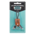 Porta-chaves com carregador para telemóvel - Pai cheio de energia mr. wonderfull