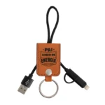 Porta-chaves com carregador para telemóvel - Pai cheio de energia mr. wonderfull - Image 2