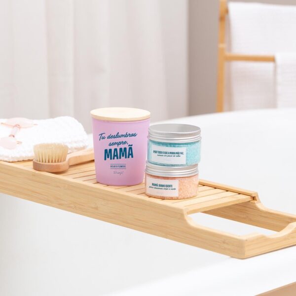 Kit de mimos para a mamã - Sais de banho + vela Mr. Wonderful
