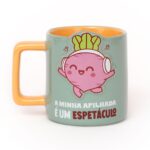 Caneca 3D beterraba - A minha afilhada é um espetáculo Mr. Wonderful