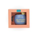 Caneca 3D Pintainho Lazy - Big dreams, tiny effort Mr. Wonderful - Image 4