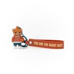 Porta-chaves com Pendente - You are the beary best Mr. Wonderful - Image 4