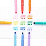 Confetti Stamp Double Ended Markers - Set of 9 OOLY - Image 4