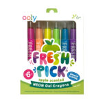 FRESH PICK - APPLE SCENTED GEL CRAYONS OOLY