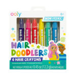 HAIR DOODLERS - 6 HAIR CRAYONS OOLY