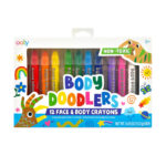 BODY DOODLERS - 12 FACE & BODY CRAYONS OOLY