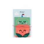 Conjunto 3 Cadernos bloco de notas com Aroma - Castelo, Livro e Rosa Mr. Wonderful - Image 2